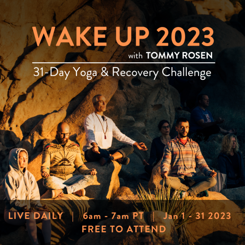 wake up 2023 live morning practice january 2023 tommy rosen